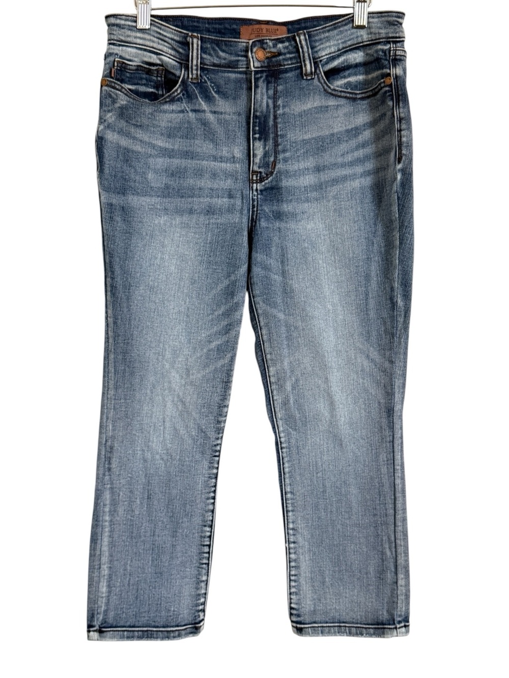 Judy Blue Skinny Fit Capri Jeans Womens 11/30  Stretch Denim JB72114MD-C0
